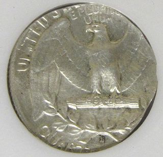 Washington s Mint Silver Quarter Struck on A Silver Dime Planchet