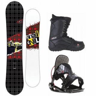  Contrast Midwide 161 cm Mens Snowboard + Flow Flite 1 Bindings + Boots