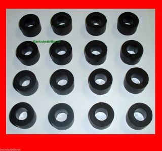  Smooth Foosball Rubber Rod Bumpers Buffers Table Soccer Parts