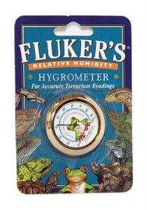  supersized image hygrometer humidity gauge by fluker farms check your