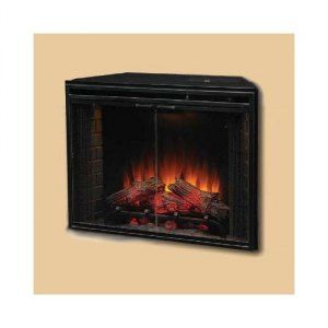 Classic Flame Insert Electric Fireplace Glass Front Stove Remote