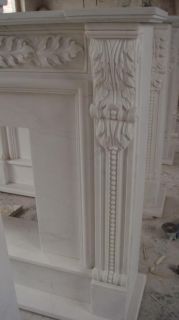 description hand carved marble fireplace mantel we import this mantel