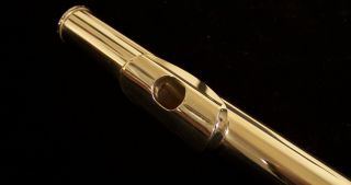  Edition Pearl Quantz 765 Series Solid Silver Flute   FORZA Headjoint