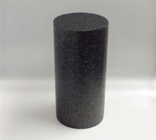 Black High Density 12 inch Foam Exercise Roller