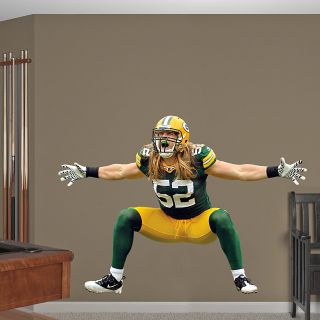 NEW CLAY MATTHEWS LIFESIZE FATHEAD POSTER NFL GREEN BAY PACKERS