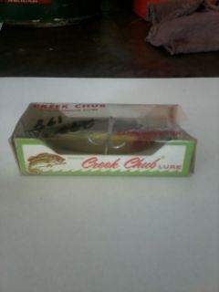 Vintage Creek Chub Lure Fishing Collectable Excellent Condition