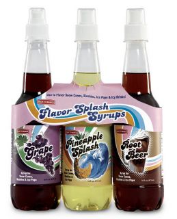 Slushie Express Syrup Flavor Splash 3 Pack