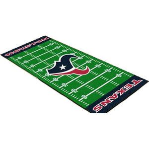  Texans Runner Rug Sports Football Field Decor Accent Carpet