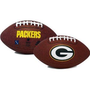  Bay Packers NFL Licensed Full Size Football with Kicking Tee