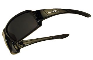 Wiley x Flare Sunglasses Gloss Black Grey Lens ACFLA01