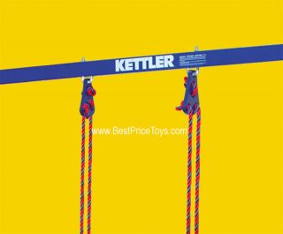 Kettler Metal Swing Sets 2 Swings, 1 Gondola & 1 Glider