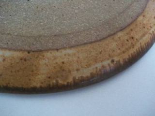 flint hills clayworks marion stoneware plate kansas plate measures 9