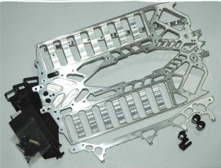 Aluminum FLM Extended Chassis Kit Fit E Maxx 3905 3908 S