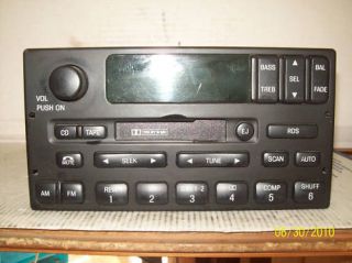 99 02 Ford Expedition F150 RDS Radio Cassette YL3F 18C870 AA