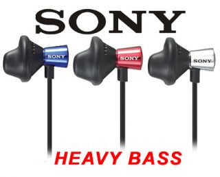 Sony MDR ED12LP Heavy Deep Bass Boost Lover Stereo Earbuds Earphones