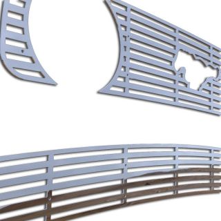 Ford Mustang GT 05 09 Horizontal Billet Stainless Grille Insert