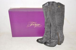 Fergie footwear Womens Boots Shoes Ledger Too Graphite Grey Size 10M