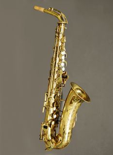 Vintage Buescher Stencil Lyon Monarch Alto Saxophone I710