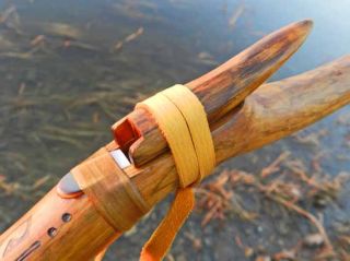 Fallen Branch Native American Style Flute G by Dale