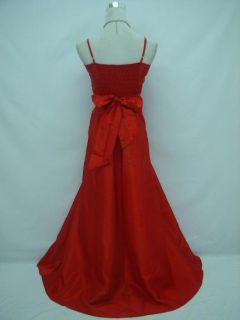  Red Lace Prom Ball Long Bridesmaid Wedding Evening Gown Dress