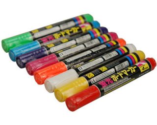 8x Window Decoration Pens Fluorescent Chalk Markers New