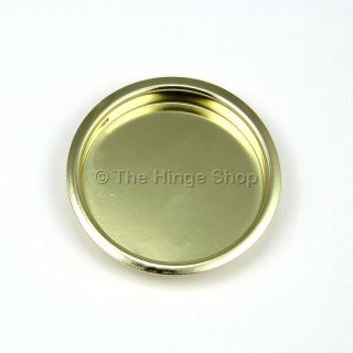 Polished Brass 2 1 8 Flush Finger Pull Sliding Pocket Door Hardware