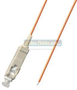 62 5 SC Multimode Simplex 1M Fiber Optic Cable Pigtail