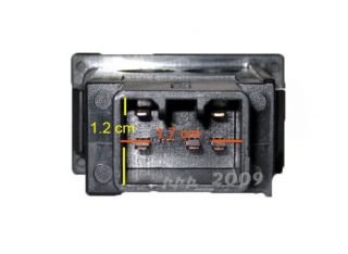 you are bidding on 1 piece of fog light switch not genuine part for