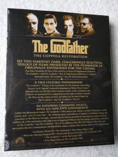 The Godfather Collection The Coppola Restoration, 4 Blu ray Disc Set