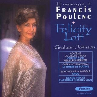 Felicity Lott F Poulenc Hommage A Francis Poulenc New CD