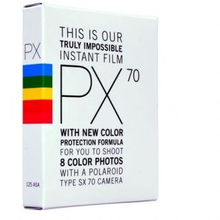 Film for Polaroid SX 70 Cameras PX 70 Color Protection Newest Formula