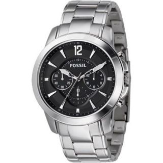 Fossil Grant Stainless Steel Chronograph Mens Watch FS4532