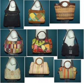 Fossil Lot of 9 Shoulder Bags Handbags and Purses