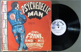 DE FRANK AND HIS PROFESSIONALS ~ Psychedelic Man mega rare afro funk
