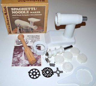  Stand Mixer Spaghetti/Noodle/Pasta Maker & Food Grinder Attachment