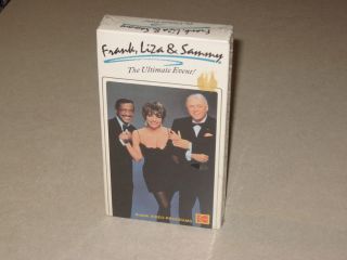 Frank Liza and Sammy The Ultimate Event VHS 1989 Sinatra Minelli Davis