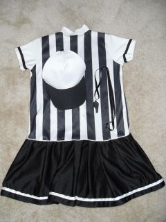 Referee Sports Foot Locker Halloween Girl Costume Dress M Pretend Play