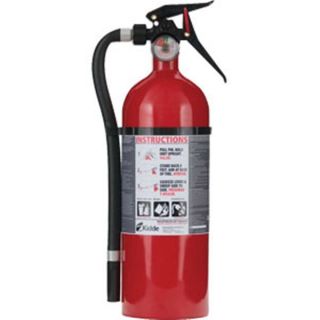 Fire Extinguisher, 5lb, Wall Hook, Logistics, for single use