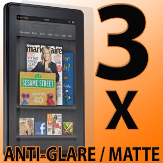  Matte LCD Screen Protectors Guard Savers for  Kindle Fire