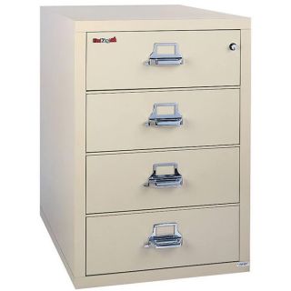 FireKing 4 3822 C 4 Drawer Lateral File Cabinet, 907 lbs, Furniture