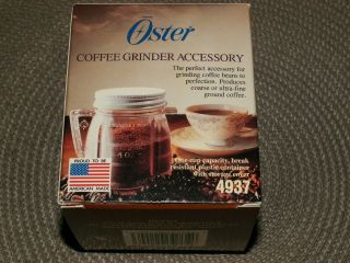 Oster Coffee Grinder Food Processor Accessory