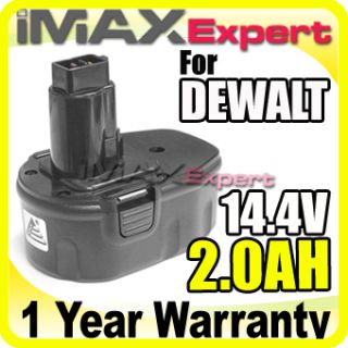 Battery for Dewalt DW9094 DW9091 DE9038 14 4 Volt 14 4V