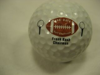 Vintage PING ZING 1 Frank Kush Chairman ASU Colored Golf Ball