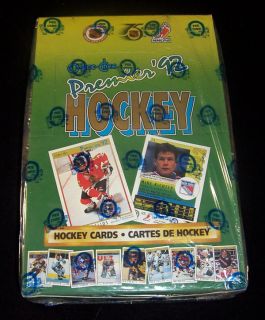 1991 92 OPC O Pee Chee Premier Hockey Box LeClair