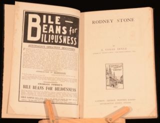 1901 Rodney Stone by Arthur Conan Doyle with Advertisements Original