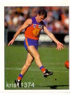 1994 Aussie AFL Sticker Card 96 Michael Dunstan Fitzroy