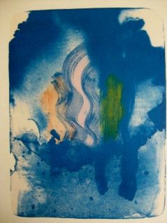 Helen Frankenthaler Robert Motherwell Reflections Last One for Sale