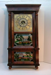 Forestville Clock Co Empire Shelf Clock