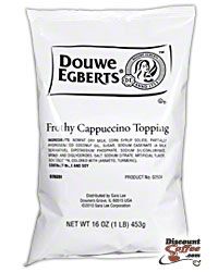 Douwe Egberts Frothy Cappuccino Topping is ideally formulated