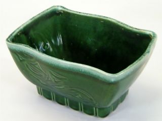 Vtg Hull Green Planter CP 4807 California Art Pottery USA
